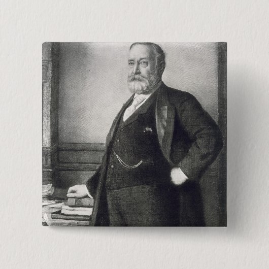 ベンジャミン・ハリソン(1833-1901年の)、tの第23大統領 缶バッジ (正面)