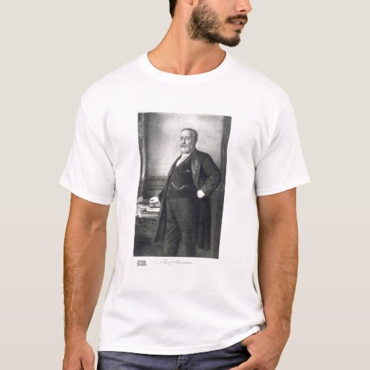 ベンジャミン・ハリソン(1833-1901年の)、tの第23大統領 tシャツ (正面)