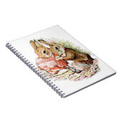 ベンジャミン·バニーとピーター·ラビットが襲撃を計画 ノートブック (右側)