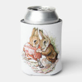 ベンジャミン・バニーとピーター・ラビットは襲撃を計画している 缶クーラー (缶正面)