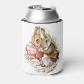 ベンジャミン・バニーとピーター・ラビットは襲撃を計画している 缶クーラー (缶裏面)