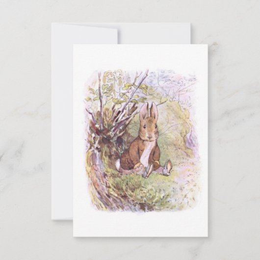 ベンジャミン・バニー(Beatrix Potter) カード (正面)