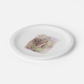 ベンジャミン・バニー(Beatrix Potter) ペーパープレート (アングル)