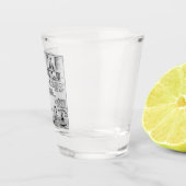 ベンジャミン・バンネカー：ブラックサイエンティスト&革命的 ショットグラス (右)