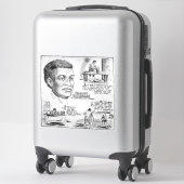 ベンジャミン・バンネカー:ブラックサイエンティスト&革命的 シール (スーツケース)