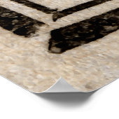 ベンジャミン・フランクリンによる政治漫画に参加するか死ぬ ポスター (角)