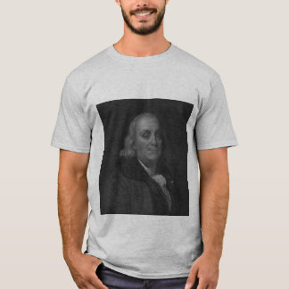 ベンジャミン・フランクリンのポートレート Tシャツ