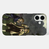 ベンジャミン・フランクリンの凧を使った雷実験 Case-Mate iPhoneケース (裏面 (横))