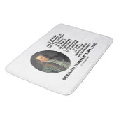 ベンジャミン・フランクリンの素晴らしい利点の発明の引用文 バスマット (アングル)