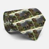 ベンジャミン・フランクリンの雷と凧の実験 ネクタイ (ロール)