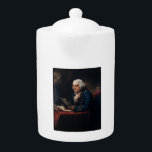 ベンジャミン・フランクリン創業の父、親指ポートレート<br><div class="desc">Benjamin Franklin:多才の男 – Benjamin Franklin州の創始者である統一されたBenjamin Franklinは、並外れた知性と多様な才能を持つ男だった。1706生まれ年にマサチューセッツ州ボストンでポリマスとして急速に確立し、科学、政治、哲学など様々な分野で活躍した。 – フランクリンの初期の生活は強い労働倫理と知識の渇望に特徴付けられた。彼は印刷業を始め、印刷所を所有し、いくつかの影響力のある作品を出版した。彼の科学的研究は、稲妻ロッドや複焦点メガネの発明など、画期的な発見をもたらした。 – 外交官として遊は、アメリカ革命の中でフランスのの支援を確保する上で重要な役割を果たす。彼の機知と魅力、外交スキルはフランスで愛される姿となった。 – フランクリンは科学と政治の成果を超え、社会的、道徳的な改革を熱心に提唱した。アメリカ哲学協会とペンシルバニア大学を設立し、教育と公共サービスを絶えず提唱した。フランクリンの遺産は彼の生涯をはるかに超えている。自己改善や市民婚約、知識の追求に関する彼のアイディアは、世界中インスパイアの人々に引き続き与えられている。1776年のダビッ絵を描ド・マーチンのポートレートは、彼の知的強度と揺るぎない決意を捉えている。</div>