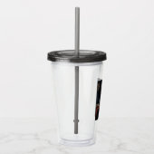 ベンジャミン・フランクリン創業の父、親指ポートレート アクリルタンブラー (右)