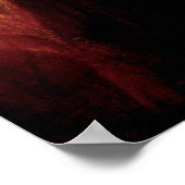 ベンジャミン・フランクリン創業の父、親指ポートレート ポスター (角)