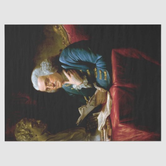 ベンジャミン・フランクリン創業の父、親指ポートレート 薄葉紙 (正面)