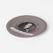 ベンジャミン·フランクリン政治の真実に関する引用 ペーパープレート (アングル)