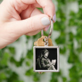 ベンジャミン・フランクリン1777年のポートレート キーホルダー (手)