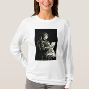 ベンジャミン・フランクリン1777年のポートレート Tシャツ
