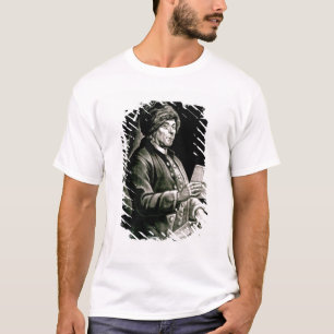 ベンジャミン・フランクリン1777年のポートレート Tシャツ