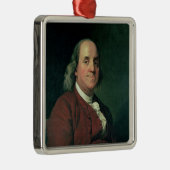 ベンジャミン・フランクリン1782年 メタルオーナメント (右)