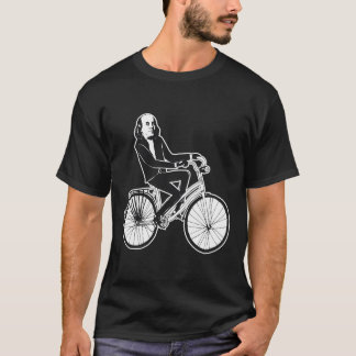 ベンジャミン・フランクリン フィラデルフィア ベン・フランクリン・オン・ア・B Tシャツ