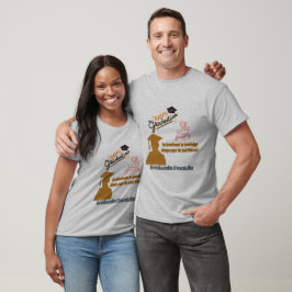 ベンジャミン・フランクリン モットー グレー Tシャツ
