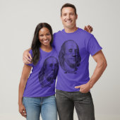 ベンジャミン・フランクリン 開拓者 アメリカ憲法 Tシャツ (ユニセックス)