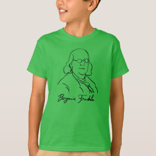 ベンジャミン・フランクリン Tシャツ