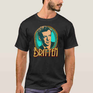 ベンジャミン・ブリテンのティー Tシャツ