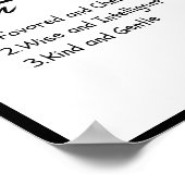 ベンジャミン、男のパーソナライズされた子の名前定義 ポスター (角)