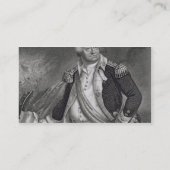 ベンジャーミンリンカーン(1733-1810年) (版木、銅版、版画) 名刺 (裏面)