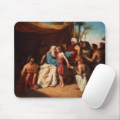 ベンジャーミン1829年を解放することを断っているヤコブ(cの油 マウスパッド (マウス)