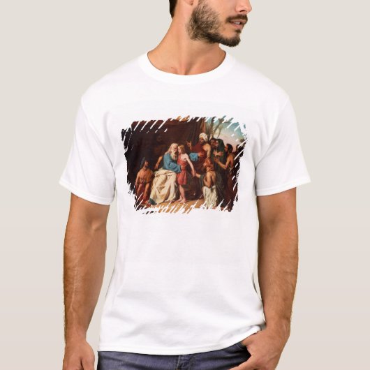 ベンジャーミン1829年を解放することを断っているヤコブ(cの油 tシャツ (正面)
