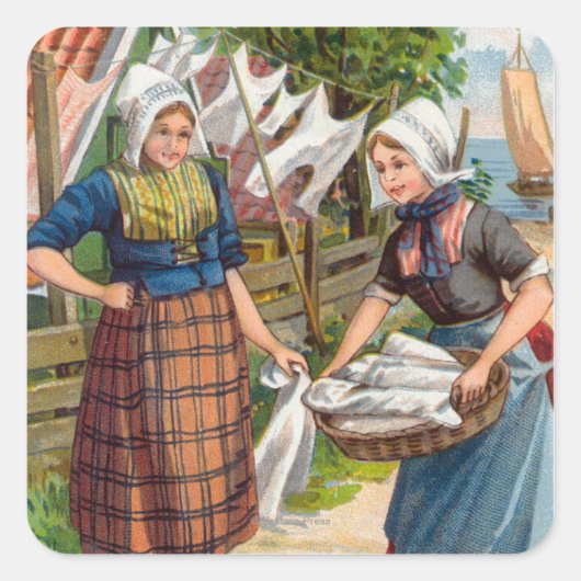 ベンズドルプ王室のオランダココア スクエアシール (正面)