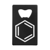 ベンゼンリングや輪記号 クレジットカード栓抜き (裏面)