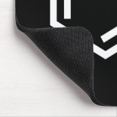 ベンゼンリングや輪記号 マウスパッド (コーナー)