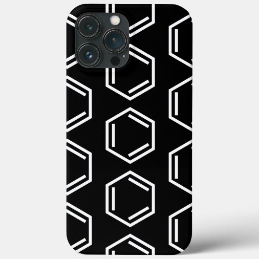 ベンゼンリングや輪記号 Case-Mate iPhoneケース (裏面)