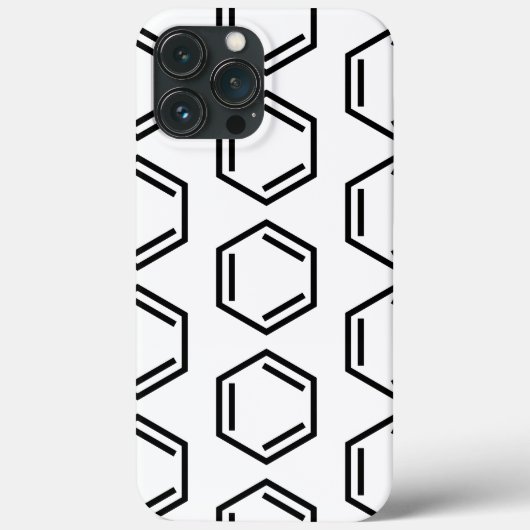 ベンゼン環記号 Case-Mate iPhoneケース (裏面)