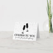 ベンダーに対するお礼のメモ サンキューカード (正面)