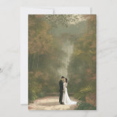 ベンダーの専用チーム結婚の構築 –  招待状 (裏面)