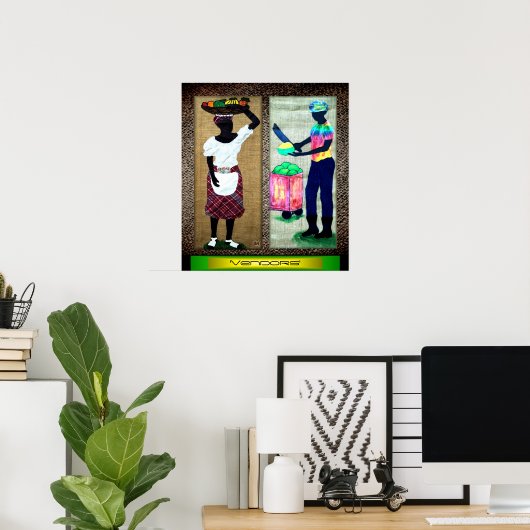 'ベンダー' ポスター (ホームオフィス)