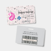 ベンダー ワークショップ バッジ – PVC.Visibility.Zazzle (正面＆裏面)