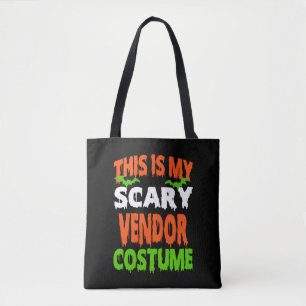 ベンダー – 怖いコスチュームのハロウィンシャツ トートバッグ