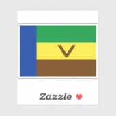 ベンダ国旗（1973年～1994年）、アフリカ シール (シート)