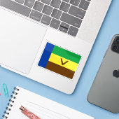 ベンダ国旗（1973年～1994年）、アフリカ シール (ノートパソコンとiPhone)