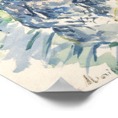 ベンチに座る女性 | ベルザモリソト ポスター (角)