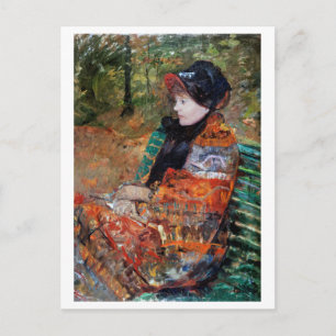 『ベンチに座る女』(ベンチにすわる女、英: Woman Sitting on a Bench)、また ポストカード