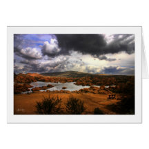 ベンチのパノラマ- watson湖