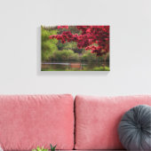 ベンチをスイングする12x8.75インチ キャンバスプリント (インサイチュ (リビング))