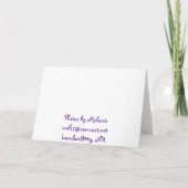 ベンチノテ素朴カード カード (裏面)