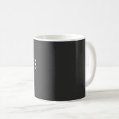 ベンチプレス哲学者ジムTシャツ コーヒーマグカップ (正面右)